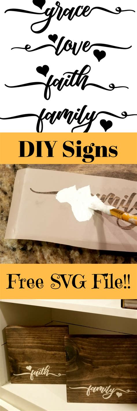 Diy Wooden Signs With Sayings Pin Leap Of Faith Crafting