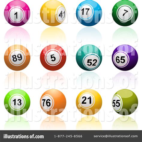 Bingo Balls Clipart Illustration By Elaineitalia