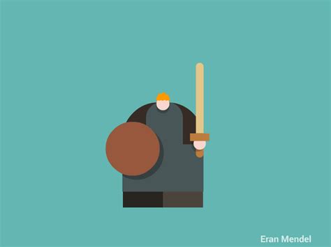 'Game of Thrones' GIFs by illustrator Eran Mendel