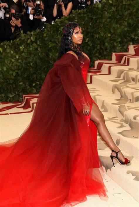 Nicki Minaj Met Gala 2018 Celebmafia