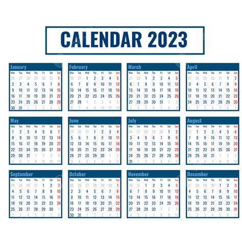 Calendario 2023 Png Pngwing Idlix Imagesee
