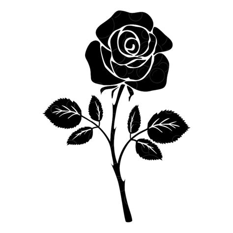 Set Of Three Cute Roses Svg Rose Svg Rose Cut File Rosebud Etsy