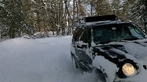 Jeep Liberty Deep Snow Part 2 Youtube