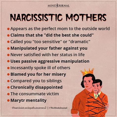 24 Characteristics Of Narcissistic Mothers Artofit