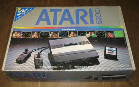 Atari 5200 Box Variations The Database For All Console Colors And