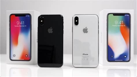 Apple Iphone X Farbvergleich Spacegrau Vs Silber Deutsch