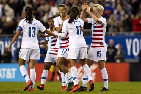 women s national soccer team players sue for equal pay pbs newshour