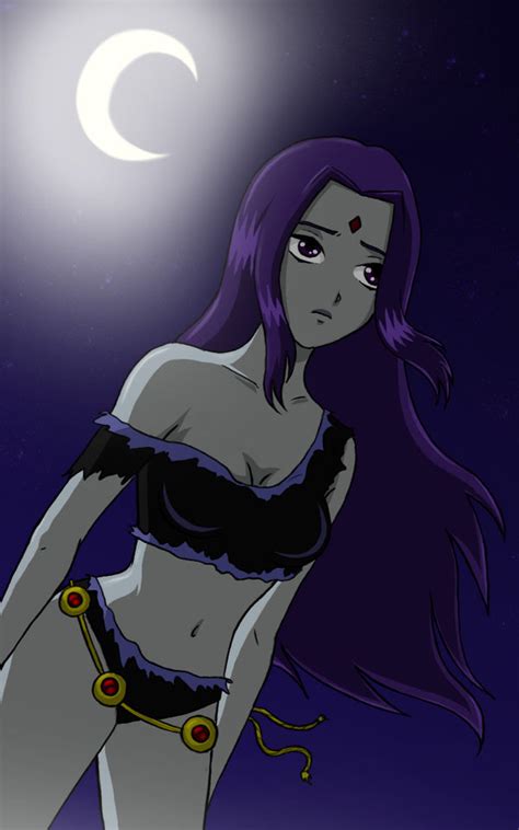 Hot Pictures Of Raven From Teen Titans Dc Comics. 