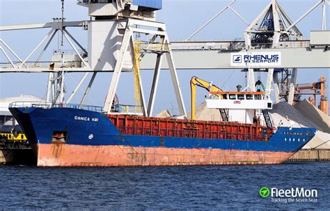 Freighter Grounding Near Goole Uk Danica Hav Fleetmon Maritime News