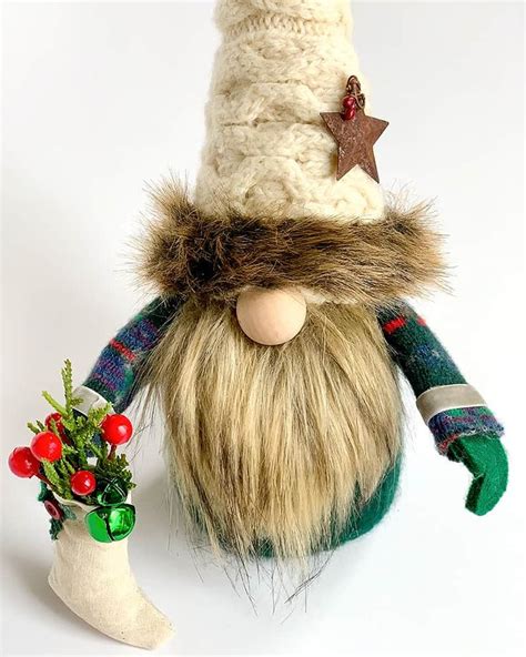 How To Make Easy Diy Gnomes Free Pattern Be Brave And