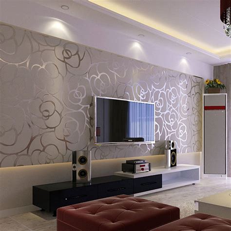 Wallpaper Designs For Hall Modern Wallpaper Living Room Wallpaper
