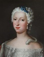Portrait De La Duchesse De Brunswick-wolfenbüttel (1715-1797) Vers 17
