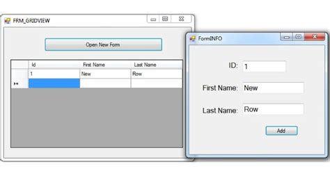 C How To Update Selected Datagridview Row With Textbox Using Tutorial Add A From Inputbox In