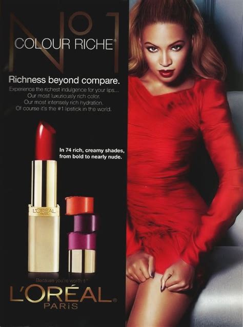 New Beyonce Loreal Ads That Grape Juice