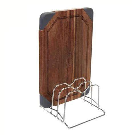 Tulgigs Stainless Steel Wire Chopping Board Holder Cutting Board Rack