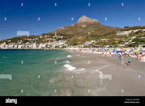 Clifton Fourth Beach On Cape Towns Atlantic Seaboard Stock Photo Alamy