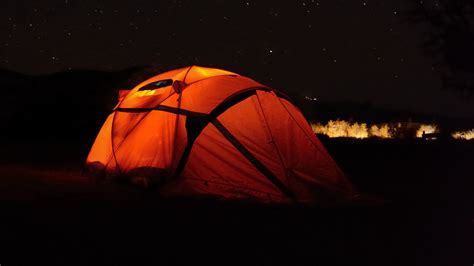 Download Wallpaper 1920x1080 Tent Camping Night Starry Sky Stars