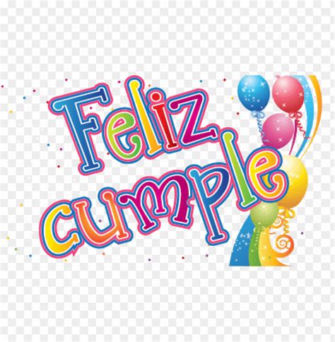 Feliz Cumplea Os With Balloons Png Transparent With Clear Background Id Toppng