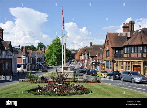 High Street Haslemere Surrey England United Kingdom Stock Photo