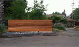 Images of Modern Wood Fencing