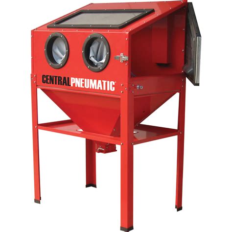 You will not find a better sand blast cabinet on the market at a better price. Abrasive Blast Cabinet