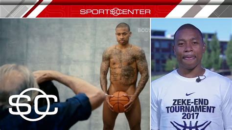 isaiah thomas reveals naked photo shoot more pressure than a game 7 sportscenter espn youtube