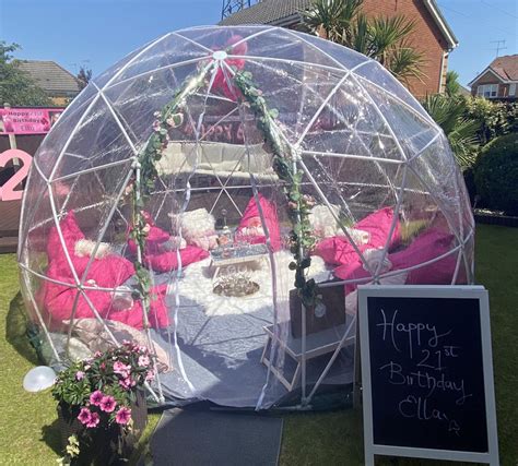 Themed Igloo And Dome Parties Hot Tub Hire Cinema And Gaming Parties Themed Dome Hire In