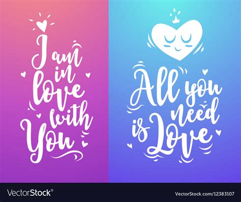 Modern Typography Design Cute Royalty Free Vector Image