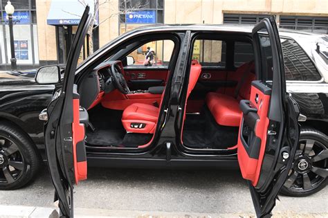 Rolls Royce Suv Red Interior More Powerful Rolls Royce Cullinan Black
