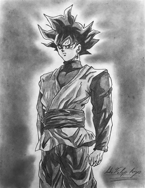 Dibujando a Black Goku DRAGON BALL ESPAÑOL Amino