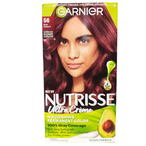 Garnier Nutrisse Ultra Nourishing Permanent Hair Color Creme Rich