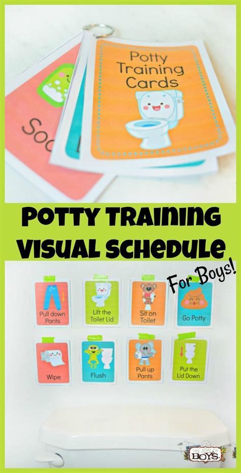 Potty Training Visuals Printable Web These Free Printable Potty