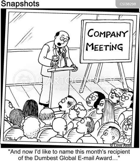 Company Meeting Cartoons And Comics Funny Pictures From Cartoonstock