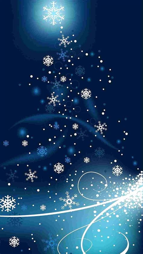 28 Blue And White Christmas Tree Wallpapers Wallpapersafari