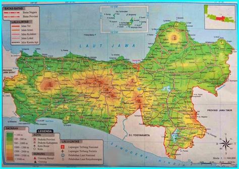 9 Peta Wonosobo Jawa Tengah Terupdate Galeri Peta