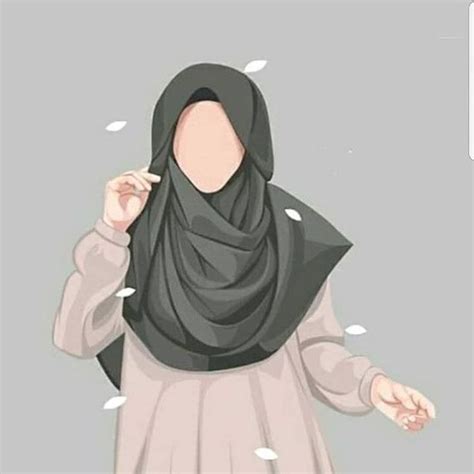 Hijabers Fanart Kartun Hijab Gambar Kartun