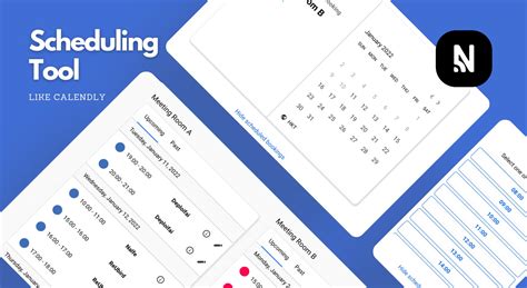 Scheduling Tool Like Calendly Template Bubble