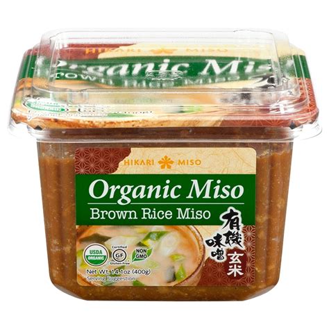 Organic Miso Brown Rice Hikari Miso 1 In Japan