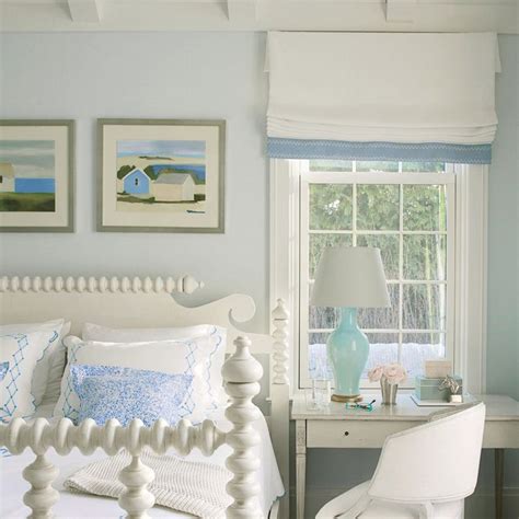 Serene Blue And White Bedroom Phoebe Howard Blue Master Bedroom