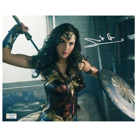 Lot Detail Gal Gadot Autographed 8×10 Wonder Woman Action Photo
