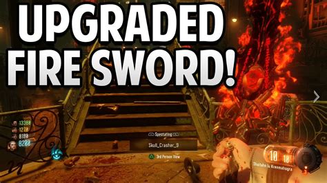Black Ops 3 Zombies Upgraded Sword Insane Gameplay Shadows Of Evil