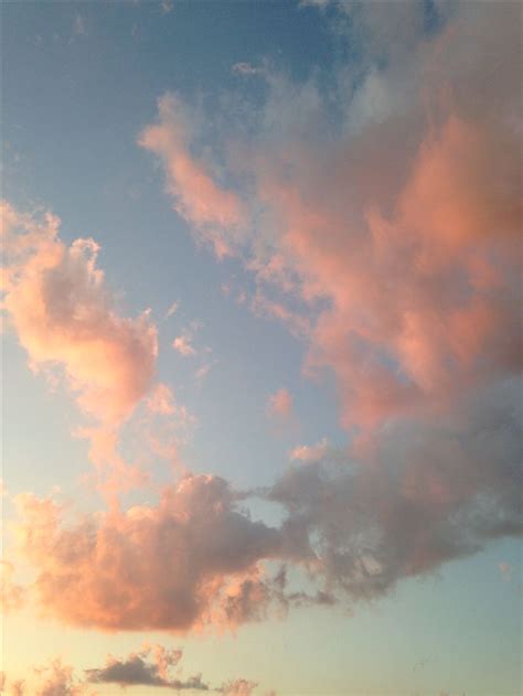Cotten Candy Clouds Sunsets Sky Aesthetic Clouds Nature Photography