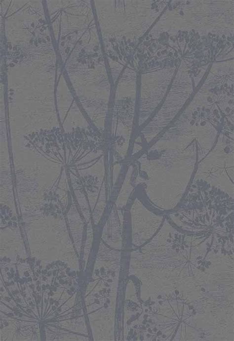 Cow Parsley By Cole And Son Charcoal Wallpaper Direct