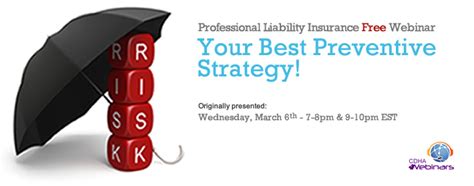 In those professions, professional liability insurance is more commonly referred to as malpractice insurance. Professional Liability Insurance. Your Best Preventive Strategy!