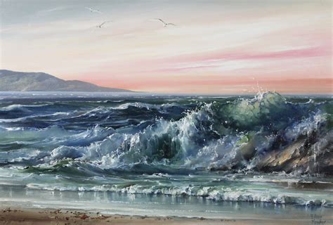 Eileen Meagher Wild Atlantic At Dogs Bay Connemara Gormleys Gallery