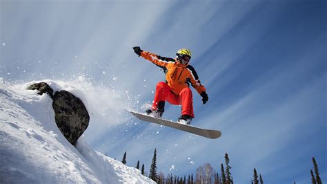 Wallpaper Snow Mountain Snowboard Sport 1920x1080 Full Hd Picture Image