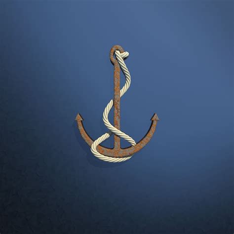 Nautical Anchor Desktop Wallpaper