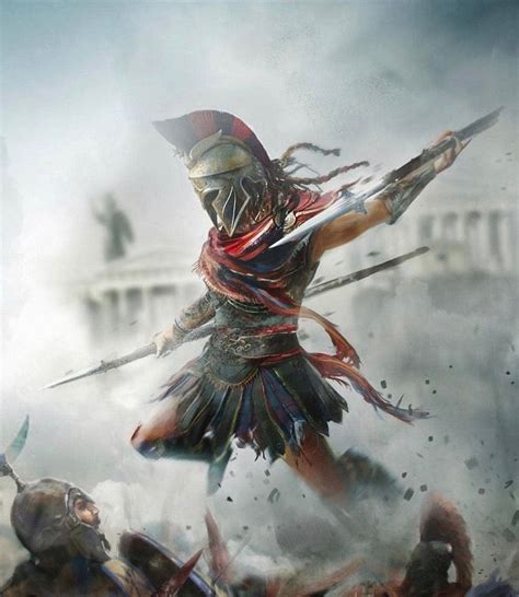 The Assassin Assassins Creed Artwork Assassins Creed Odyssey