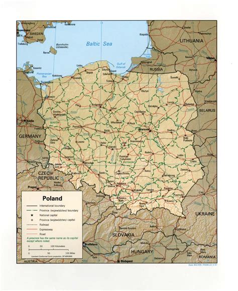 Poland Maps Perry Castañeda Map Collection Ut Library Online