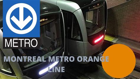 Openbve Montreal Metro Orange Line Youtube